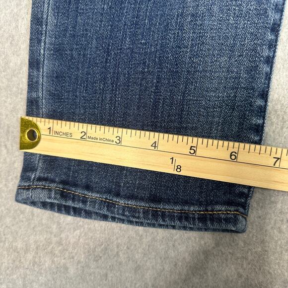 Lucky Brand Sweet Straight Ankle Jeans WMNS SZ 2/26 Blue Low Rise Streetwear Y3K - Picture 11 of 12